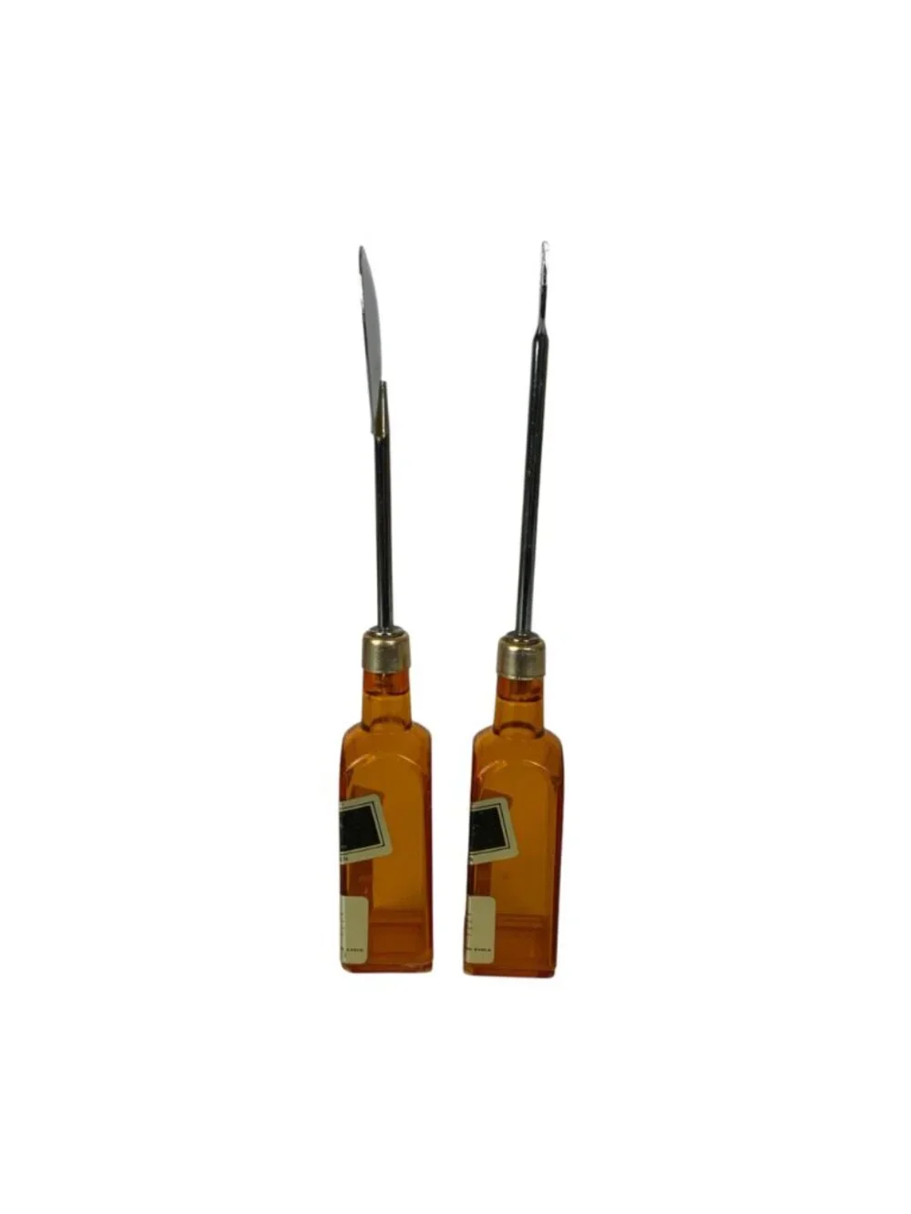 Vintage Johnnie Wine Bar Tools Ice Pick Spade Plastic Bottle Handles Taiwan